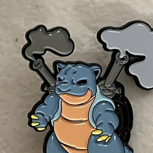 Blastoise Pokemon Smoke Pin 420 Hat Pins Streetwear Hats Caps - Picture 2 of 7